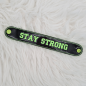 Mobile Preview: Armband "STAY STRONG" - 19,5cm
