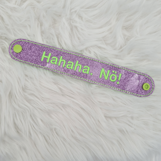 Armband "Hahaha. Nö!" - 19,5cm - DORO
