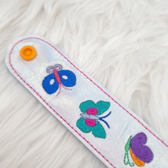 Preview: Armband Schmetterlinge - 18,5cm - DORO