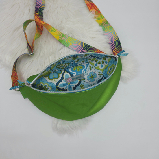 Gürteltasche - Grün - Kunstleder