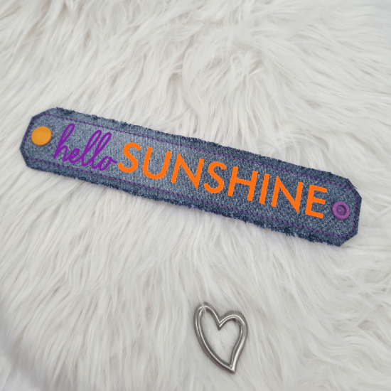 Armband Jeans "Hello Sunshine" - 18,5cm - DORO