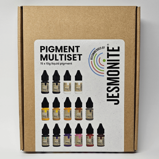Jesmonite Pigmentfarben Set 15 x 10g
