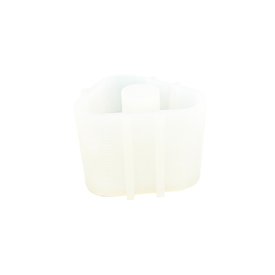 Preview: SET- Silikonform Lampensockel Dreieck + Kabel + Lampe