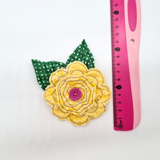 Preview: BlumenNaht Blümchen gelb