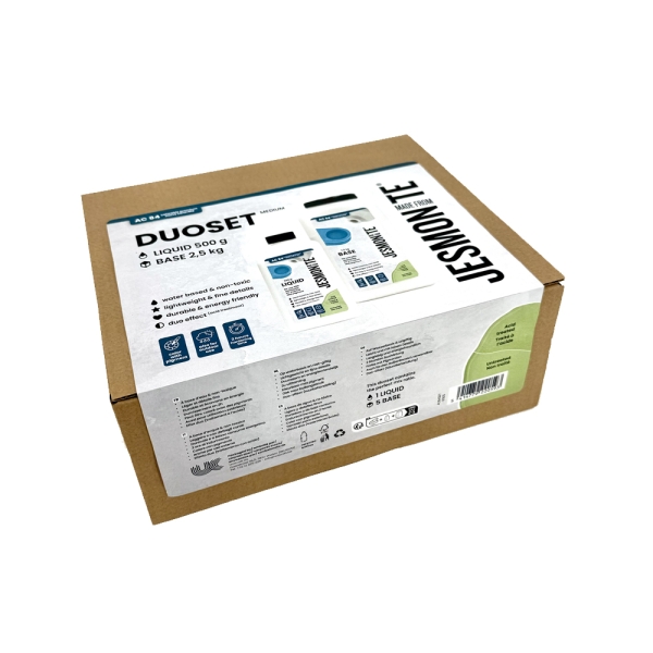 Jesmonite AC84 – 500ml Liquid und 2500g Base - Set medium
