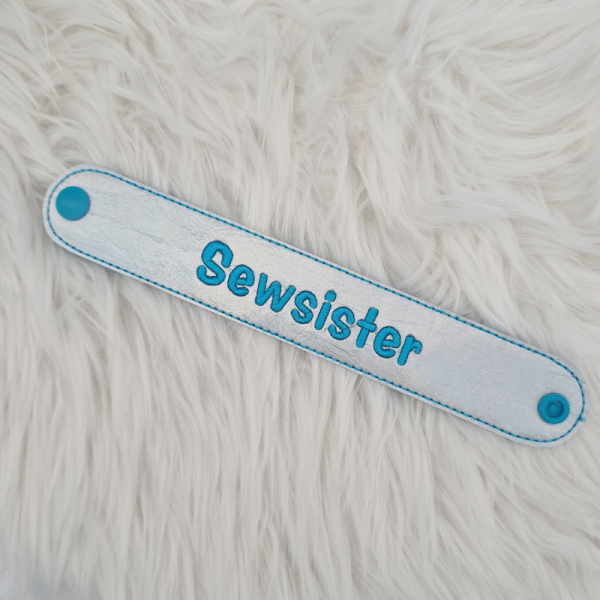 Armband "Sewsister" - 18,5cm
