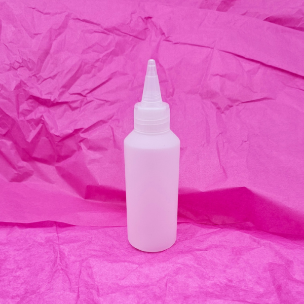 Flasche transparent mit Verschluss  - 100ml