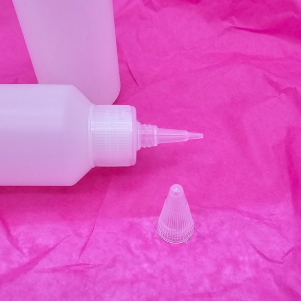 Flasche transparent mit Verschluss  - 100ml