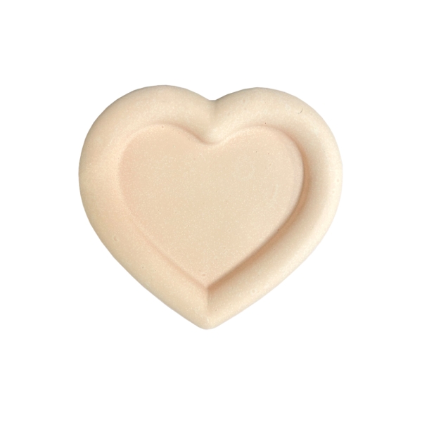 Silikonform 15,5 cm x 14,4 cm x 1,8 cm – herzförmige Schale