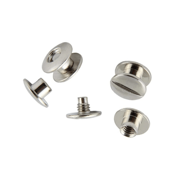 Buchschrauben 3,5mm vernickelt